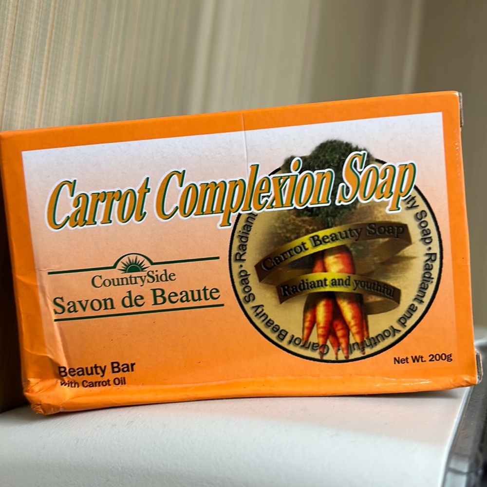 Carrot complexion soap to make your face beautiful